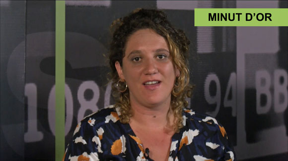 El minut d'or de Núria Gibert de la CUP