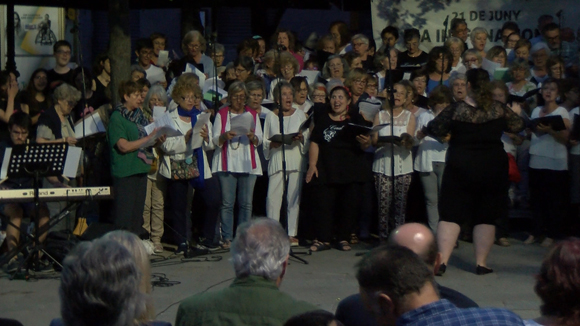 El cant comú participatiu de Dia Internacional de la Música