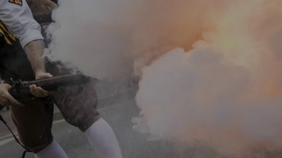 Els Diables porten l'infern a la terra al Correfoc de Festa Major