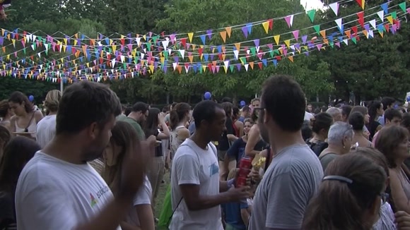 El Castell de Focs tanca amb llum i color la Festa Major de Sant Cugat
