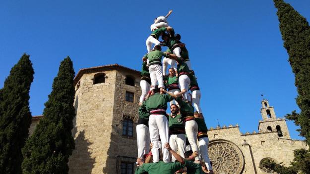 Els Gausacs llueixen un 7 de 7 en la Diada Castellera de Festa Major