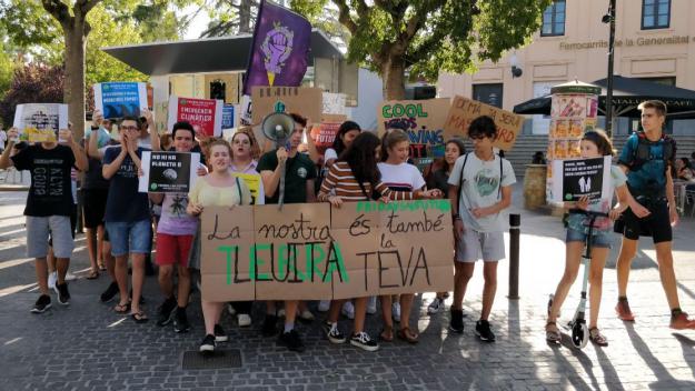 El compromís amb l'emergència climàtica es posa a prova a Sant Cugat amb la Vaga Mundial pel Clima