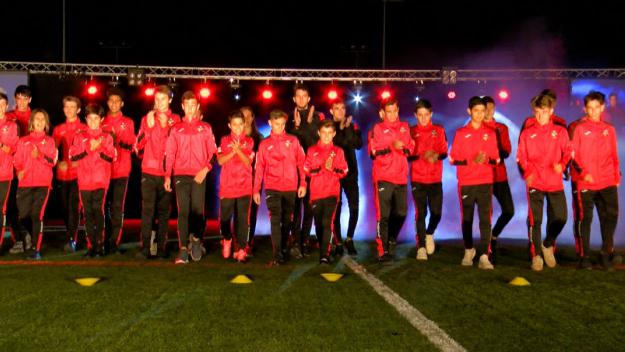 Els equips alevins del SantCu, classificats per a la fase final de la Media Gol Cup