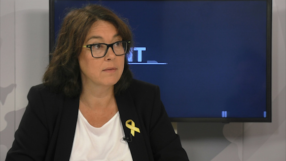 Diana Riba: 'El meu marit ha estat 40 dies empresonat amb el PP i 400 amb un govern socialista'