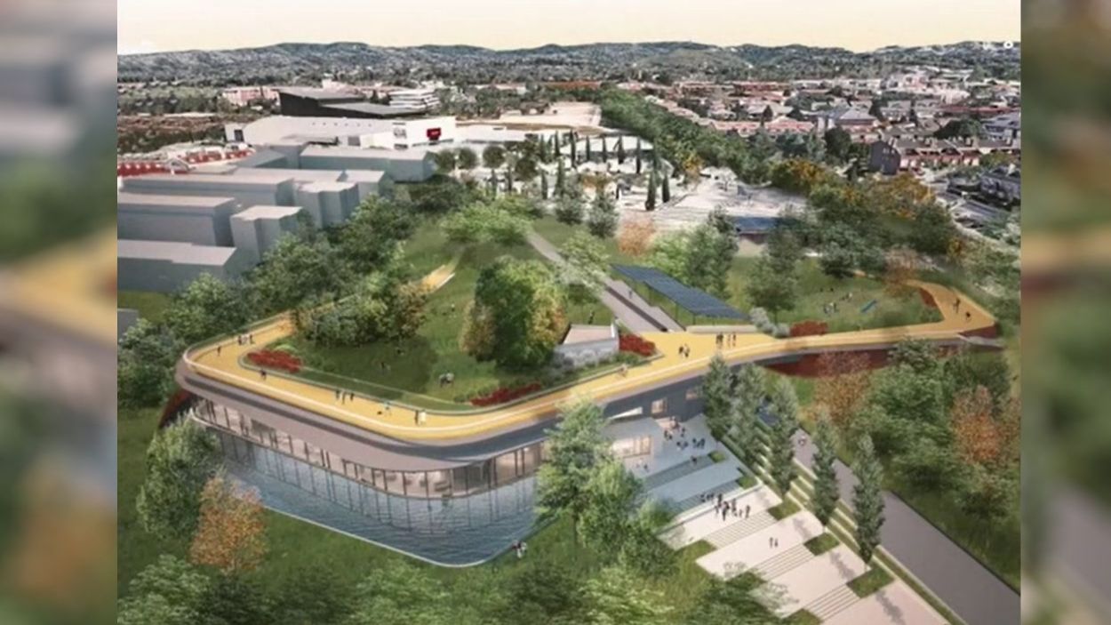 La situació sanitària frena l'arribada de la futura biblioteca central urbana de Sant Cugat