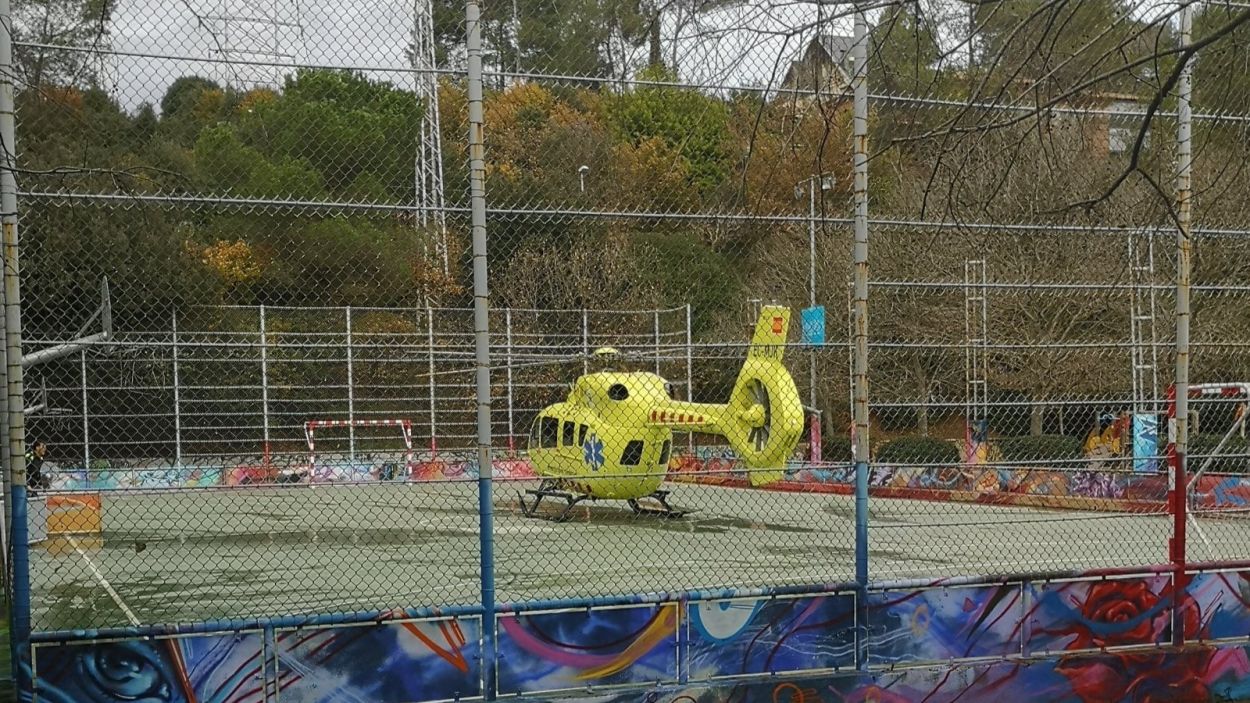 L'Erik, el juvenil desplomat al pavelló de Can Llobet, ja és a casa