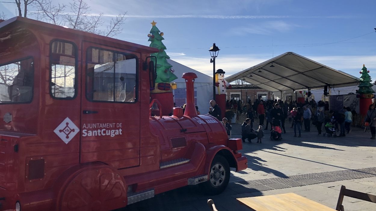 Un Envelat renovat i ampliat inaugura el Nadal més familiar a Sant Cugat