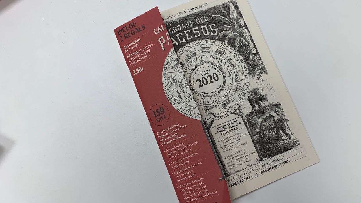 Descobreix què inclou el Calendari dels Pagesos 2020