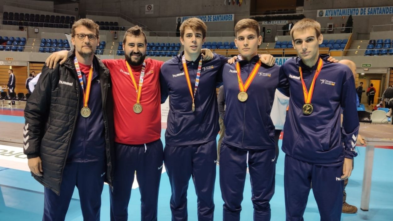 Quatre santcugatencs guanyen l'or amb la selecció catalana cadet i juvenil a l'Estatal