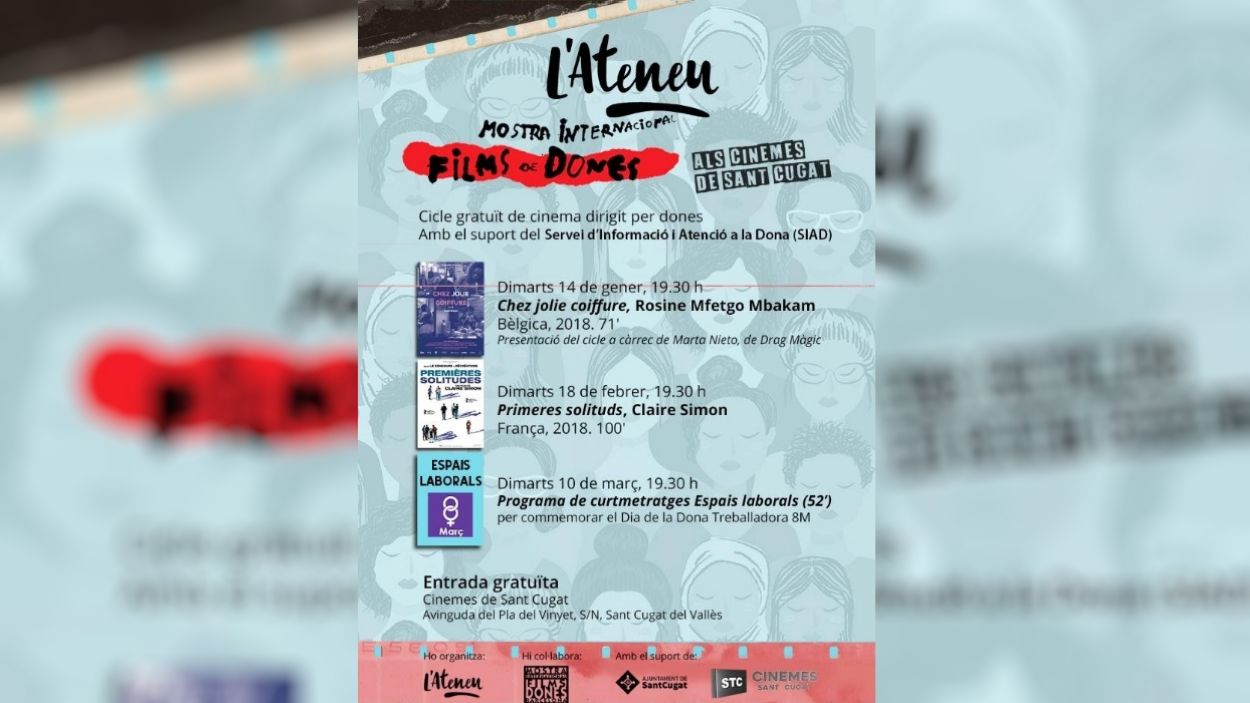 La Mostra Internacional de Films de Dones presenta la programació per al nou trimestre