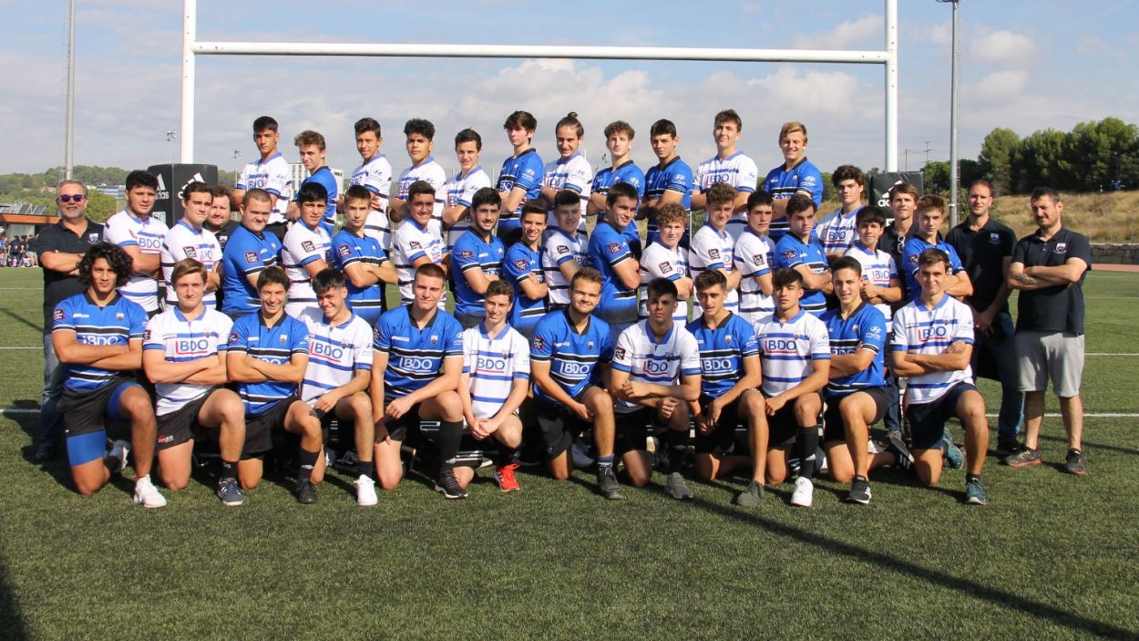 El sub 18 del Rugby Sant Cugat afronta un repte internacional històric