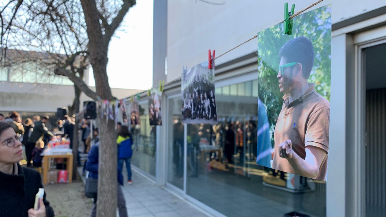 Més d'un centenar de persones s'acomiada de Pablo Olivera en un emotiu homenatge