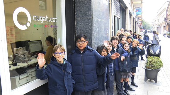 Alumnes de 5è de primària de l'escola Santa Isabel - Grup 2