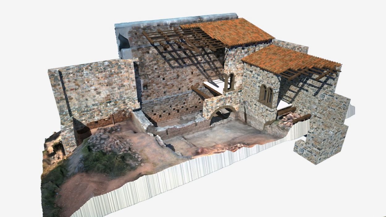 El Castell de Canals, en tres dimensions