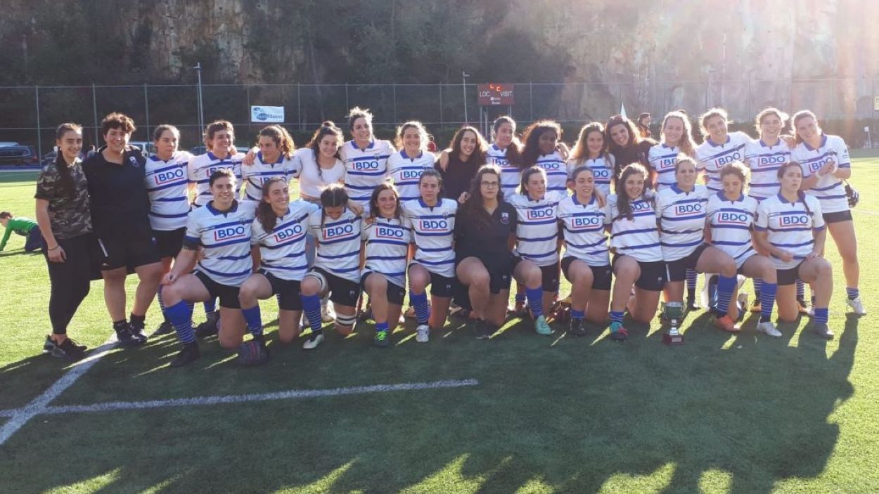 El Rugby Sant Cugat femení encaixa la tercera derrota consecutiva a Madrid