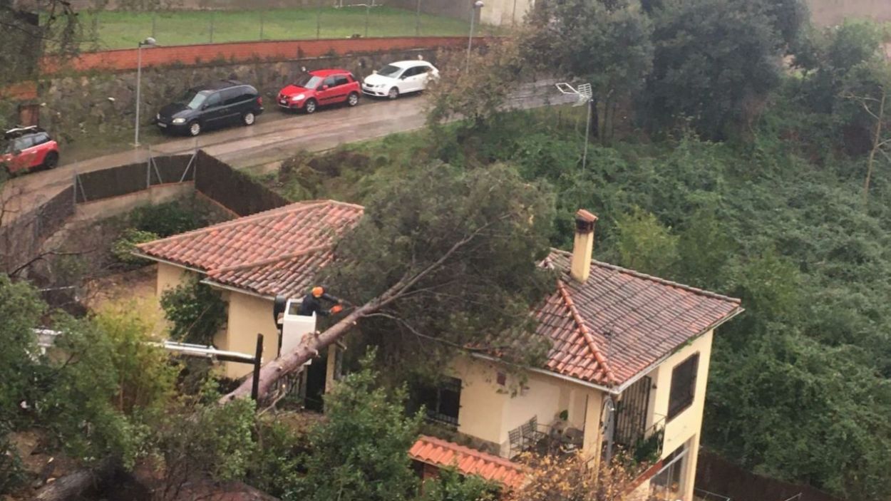 La borrasca Gloria ja suma gairebé 200 incidències a Sant Cugat