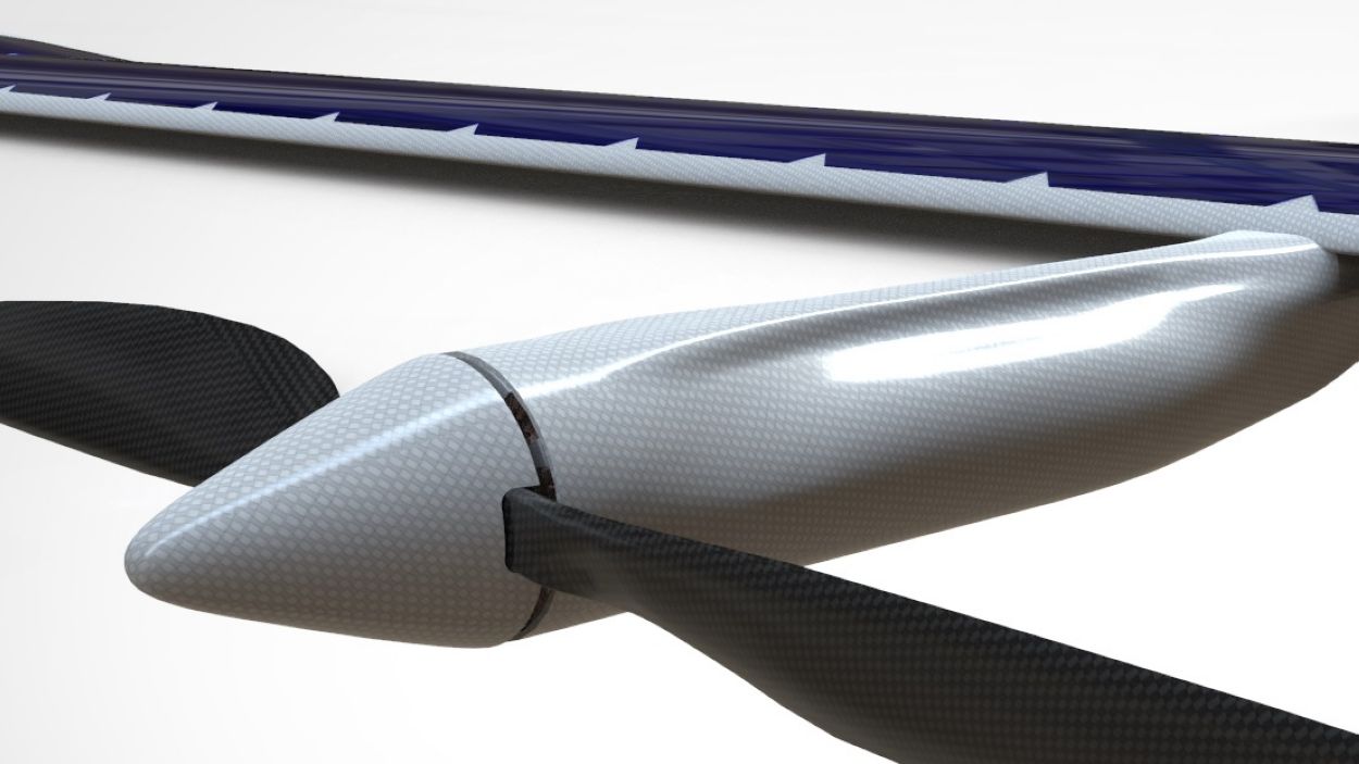 Un santcugatenc projecta un avió no tripulat d'autonomia infinita