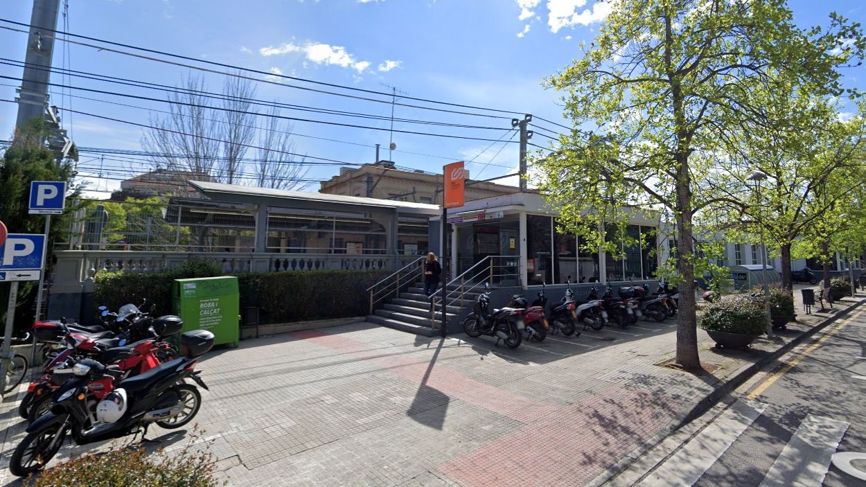 El vestíbul d'accés de l'estació de FGC pel carrer Andana estarà tancat entre aquest dimecres i dijous