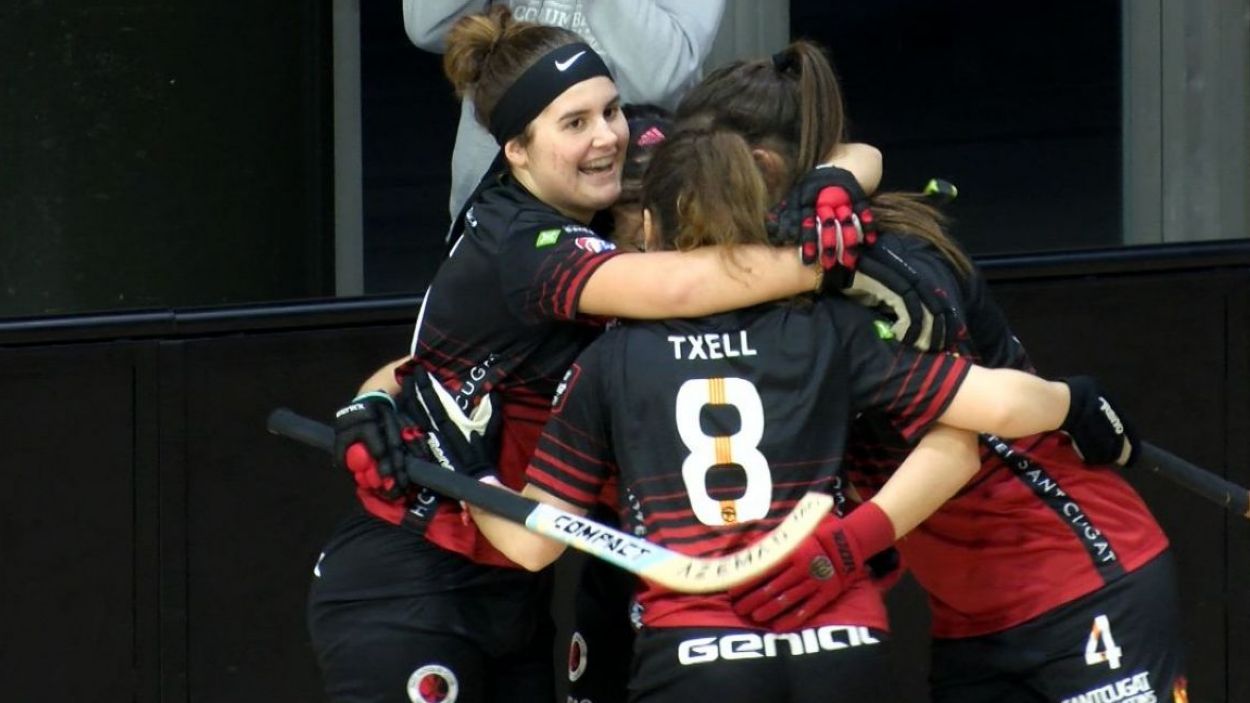 El Patí Hoquei femení tanca la primera volta a l'OK Lliga fregant el descens