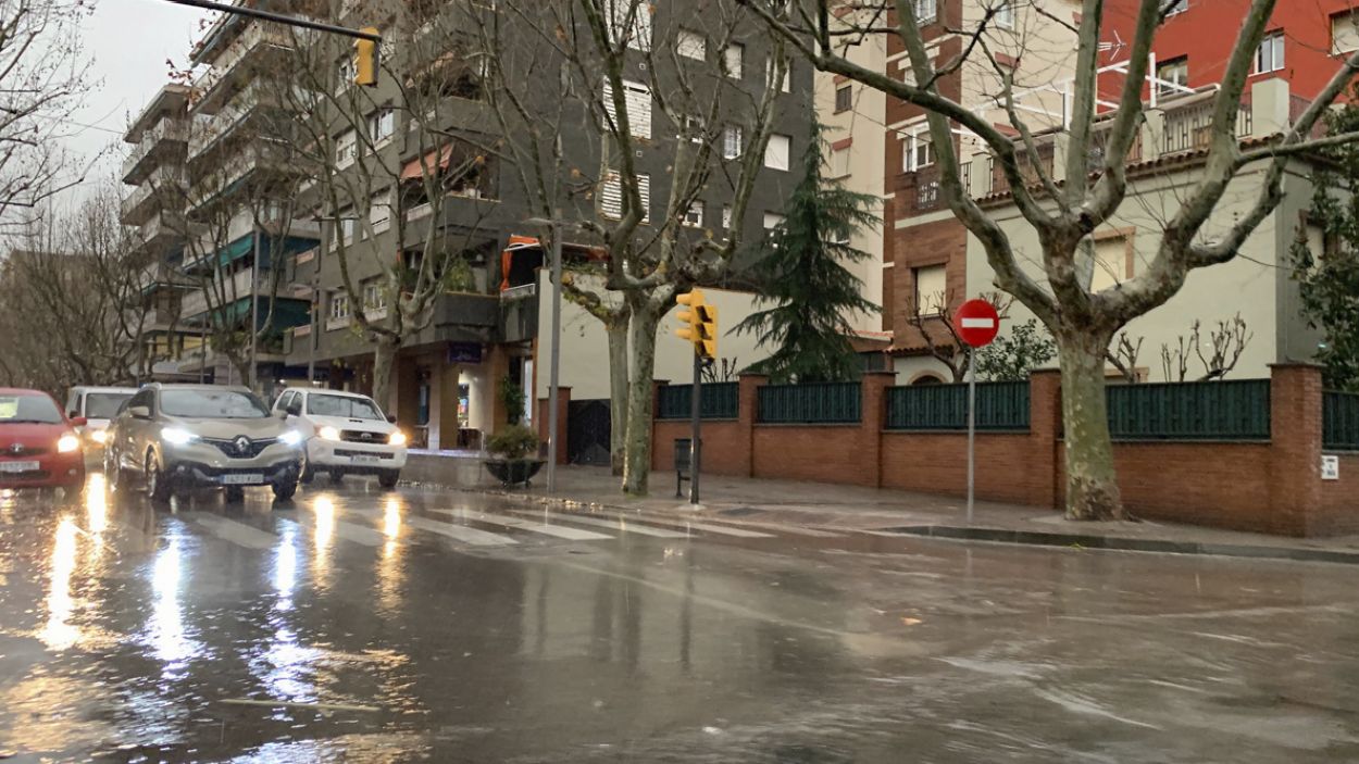 Avís per intensitat de pluja que pot afectar Sant Cugat aquest cap de setmana