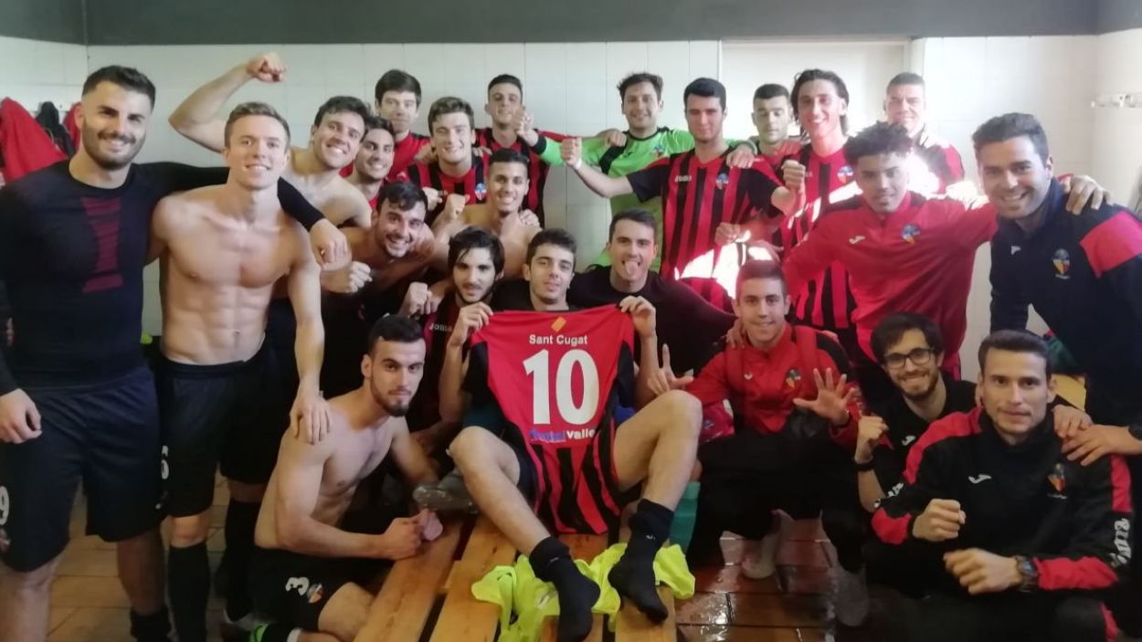 Clar domini santcugatenc al grup 3 de la Segona Catalana de futbol