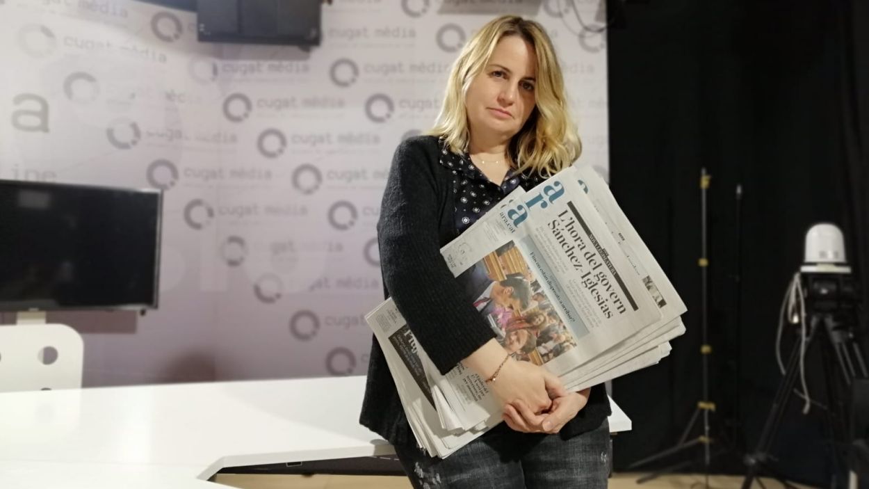 Mònica Planas: 'No sé mirar la televisió sense prendre apunts'