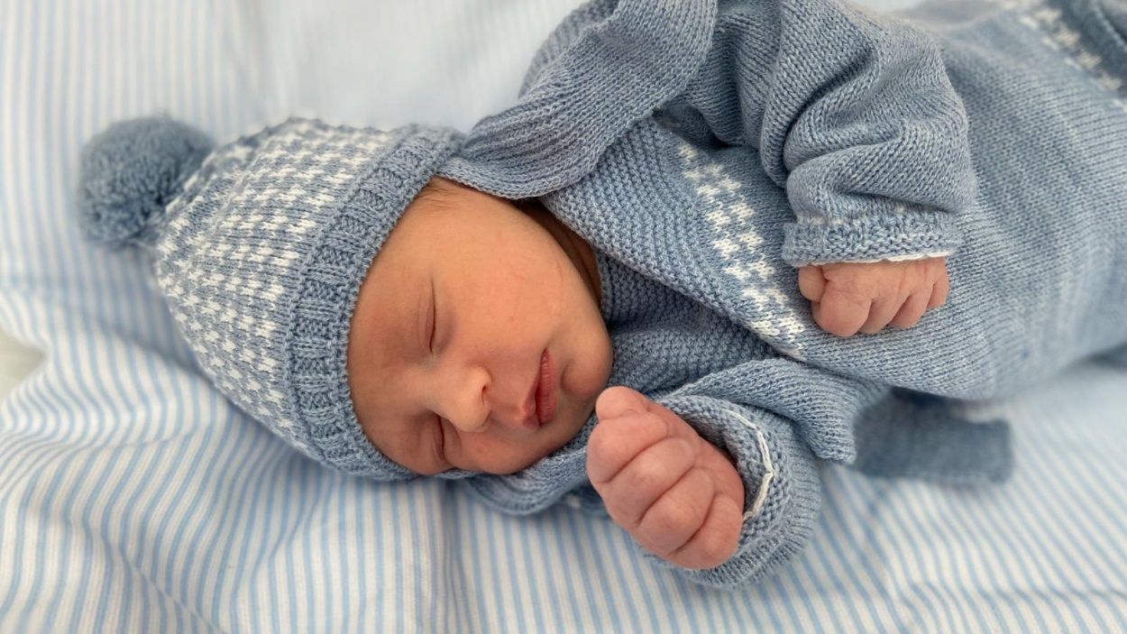 Liam Estrada Fernández, el primer santcugatenc de 2020