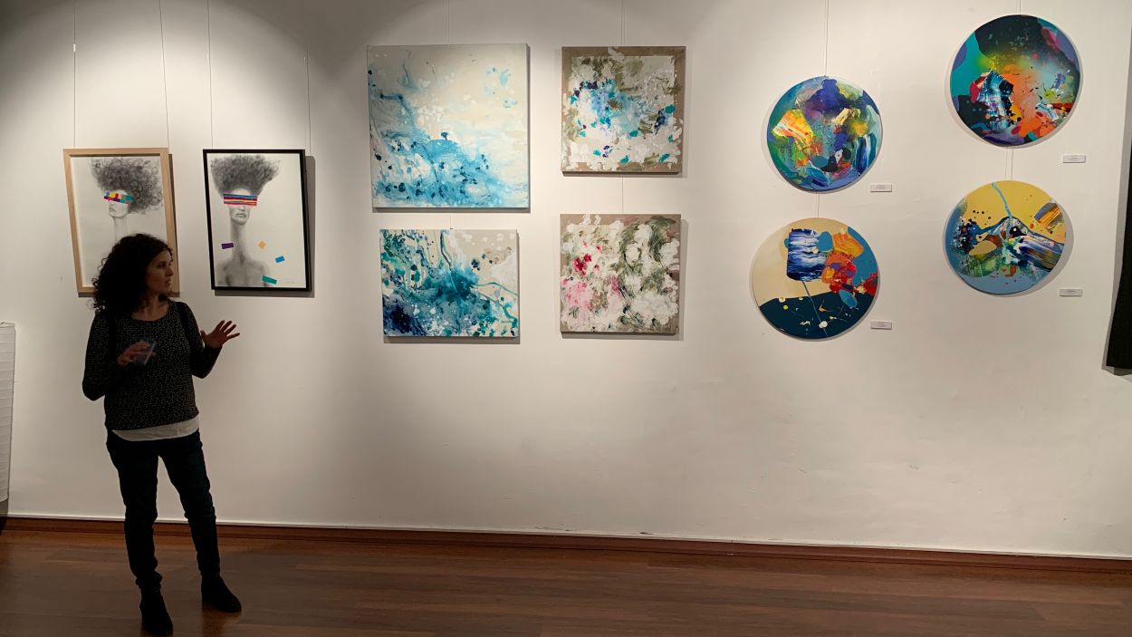 L'exposició 'Intencions plàstiques' suma les diferències artístiques de cada pintor