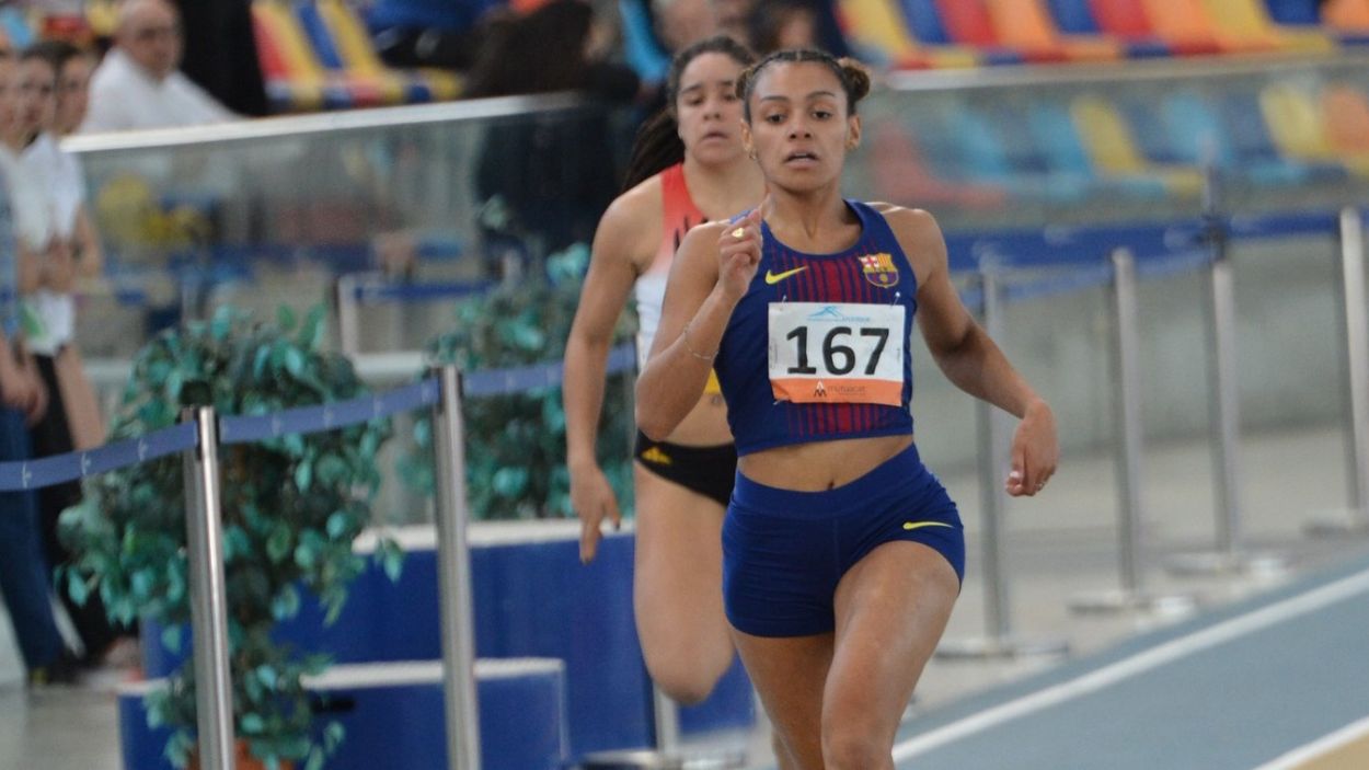 Jaël Bestué i Clara Fernández triomfen al Campionat de Catalunya de pista coberta