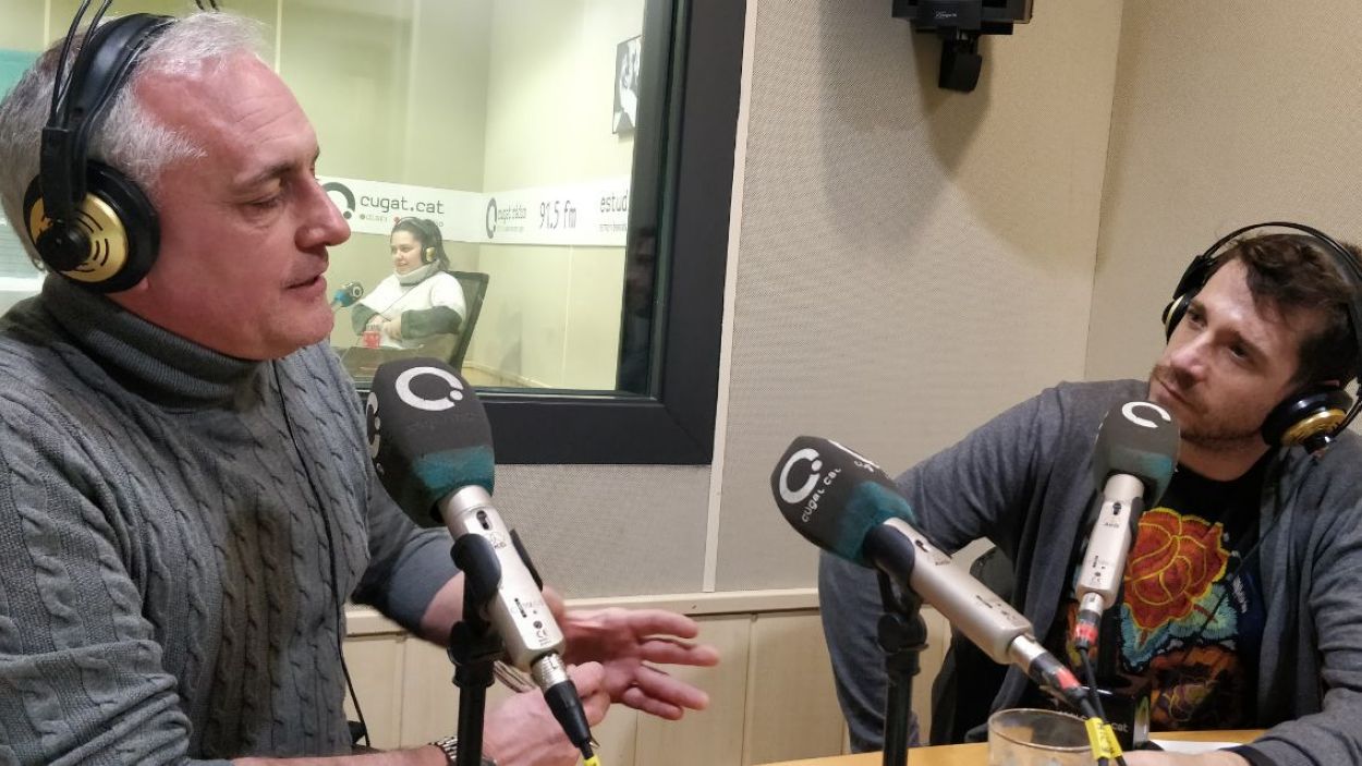 Andrés Salado, jurat del programa Prodigios, i Lluís Cabal repassen el Festival de Valsos i Danses