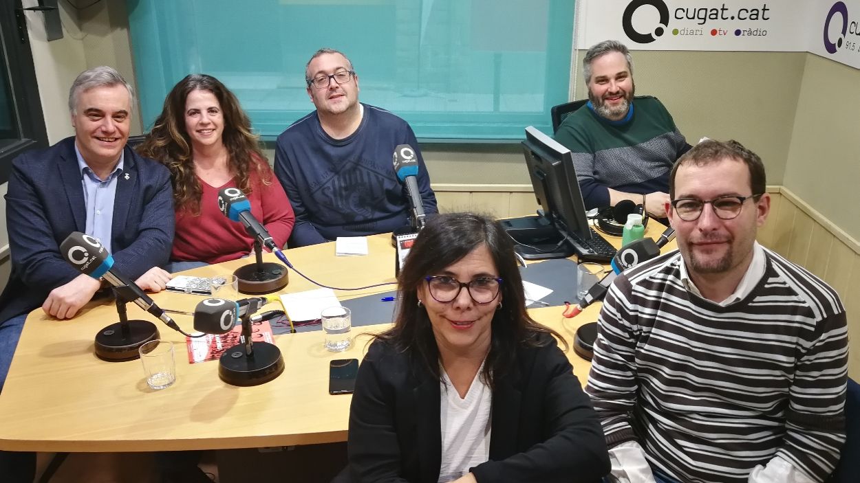 La connexió de les línies de Renfe i FGC a Sant Cugat, a la tertúlia política