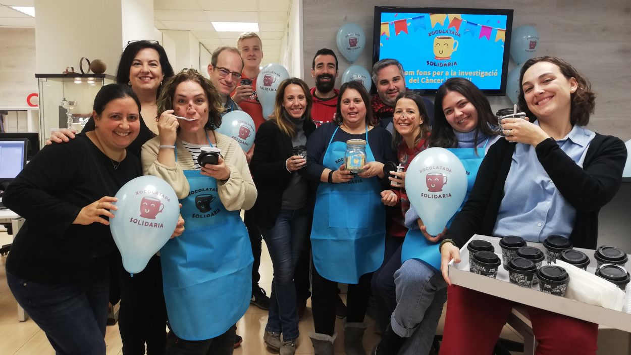 Arriba la 4a xocolatada solidària contra el càncer infantil