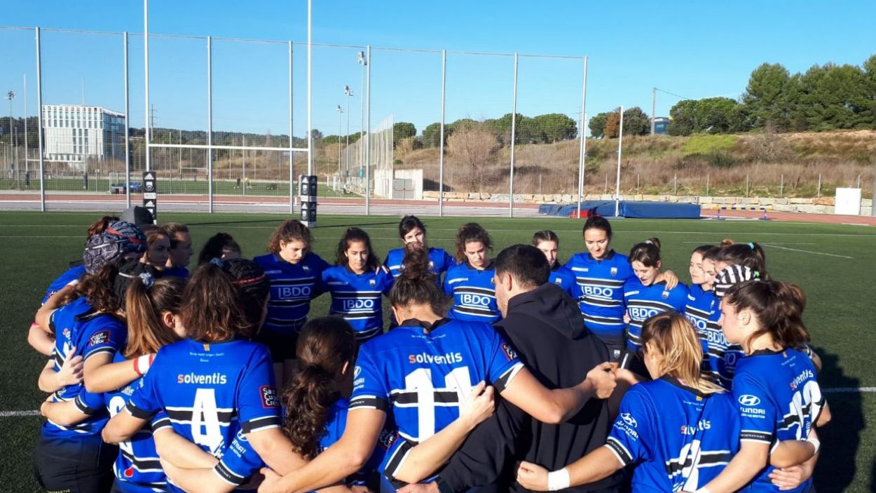 L'equip femení del Rugby Sant Cugat es queda sense jugar el playoff d'ascens