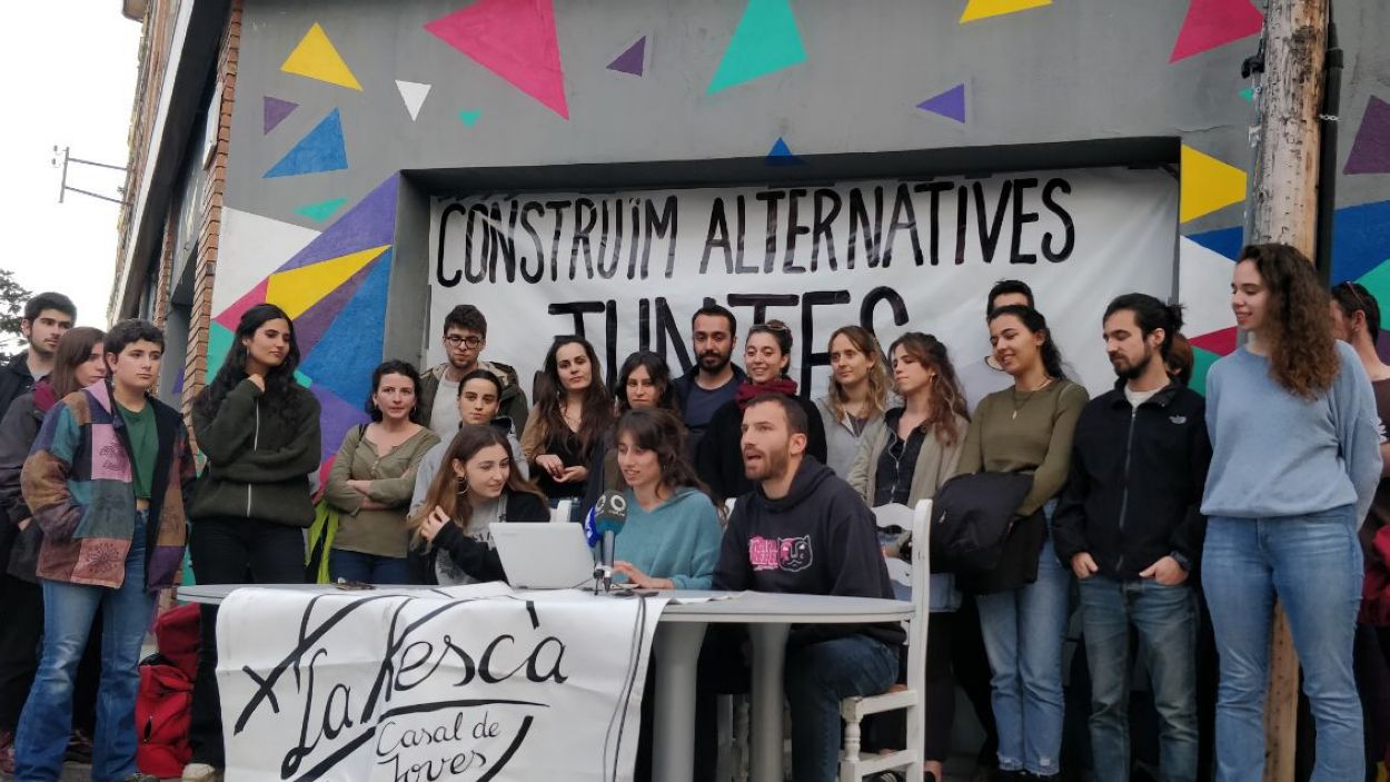 La Xesca justifica l'okupació d'aquest diumenge: 'Prou a la falta d'espais autogestionats!'