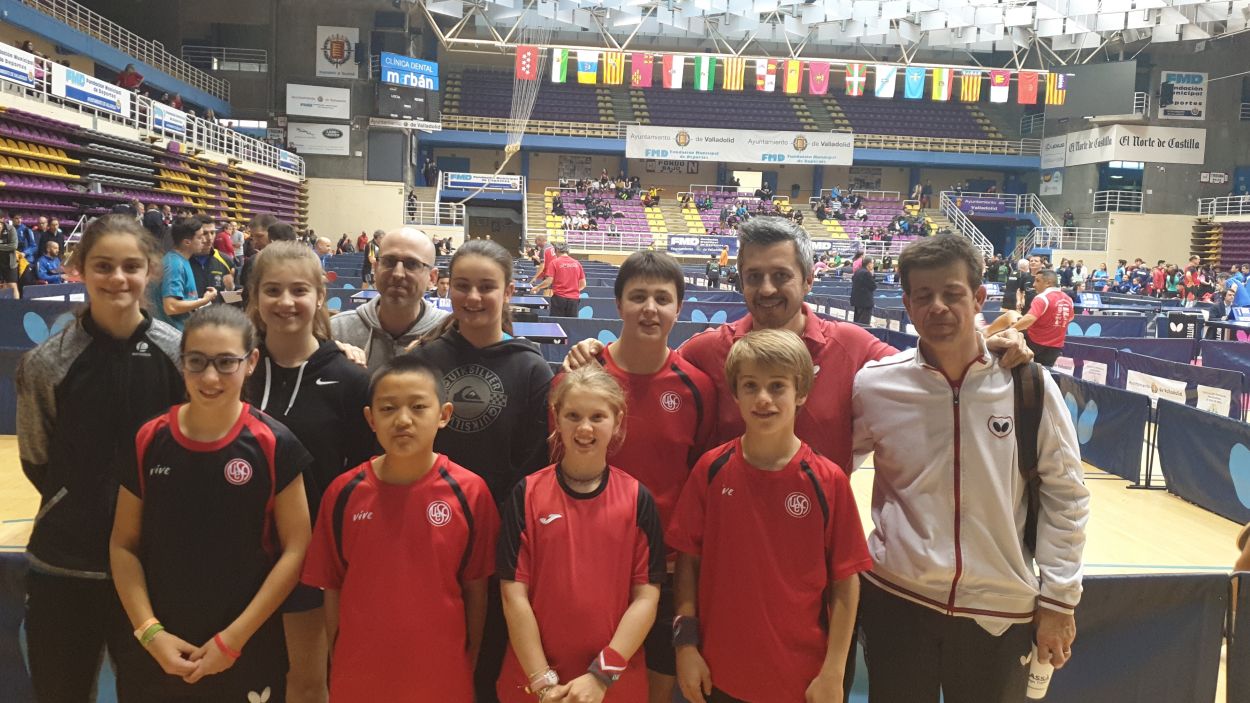 La UESC, referent del tennis taula al Torneig Estatal