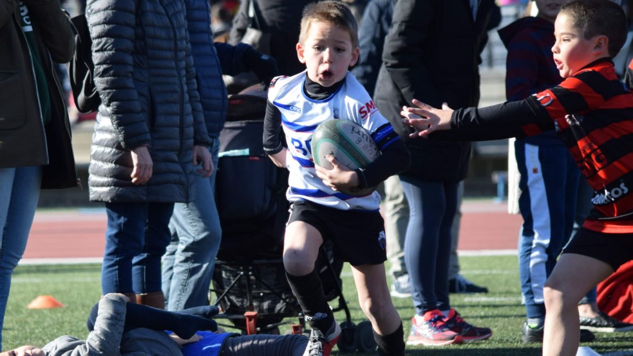 Més de 600 jugadors disputen el torneig Jon Reca de rugbi aquest dissabte a la Guinardera