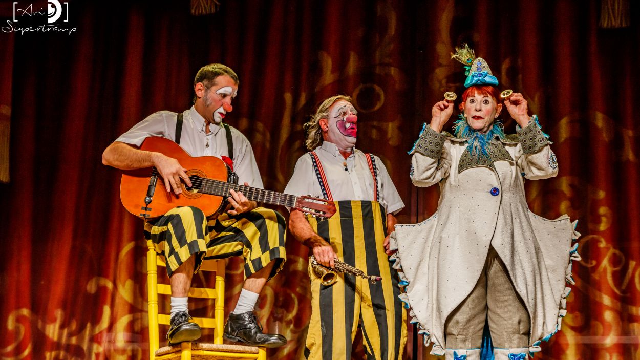 Tortell Poltrona porta a Sant Cugat un espectacle inspirat en els pallassos de sempre