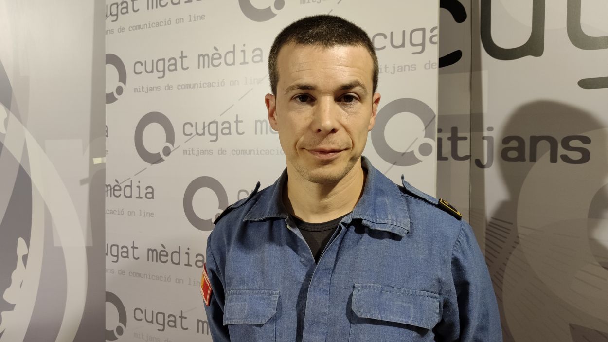 Edgar Nebot (Bombers): 'Algun dia Collserola cremarà; conscienciem-nos'