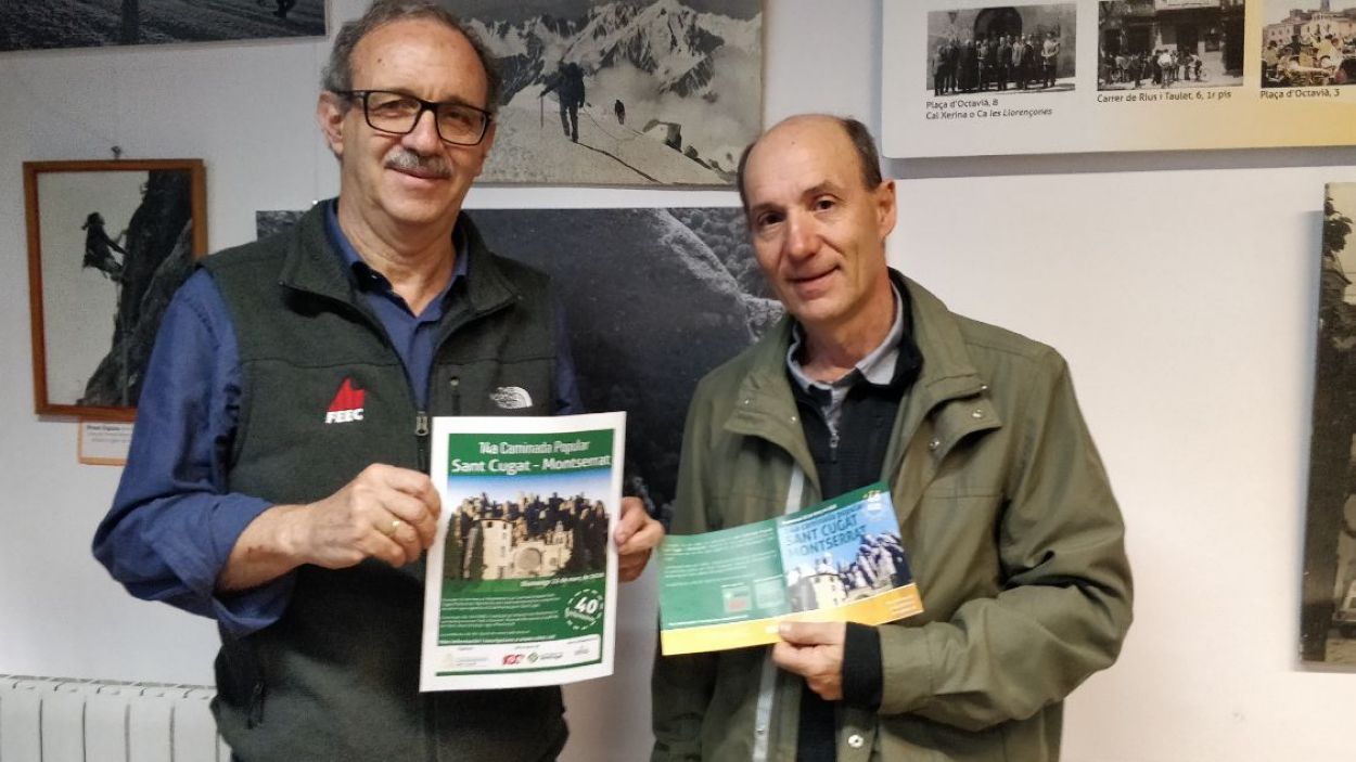 Tot a punt per a la 14a Camina Popular de Sant Cugat a Montserrat