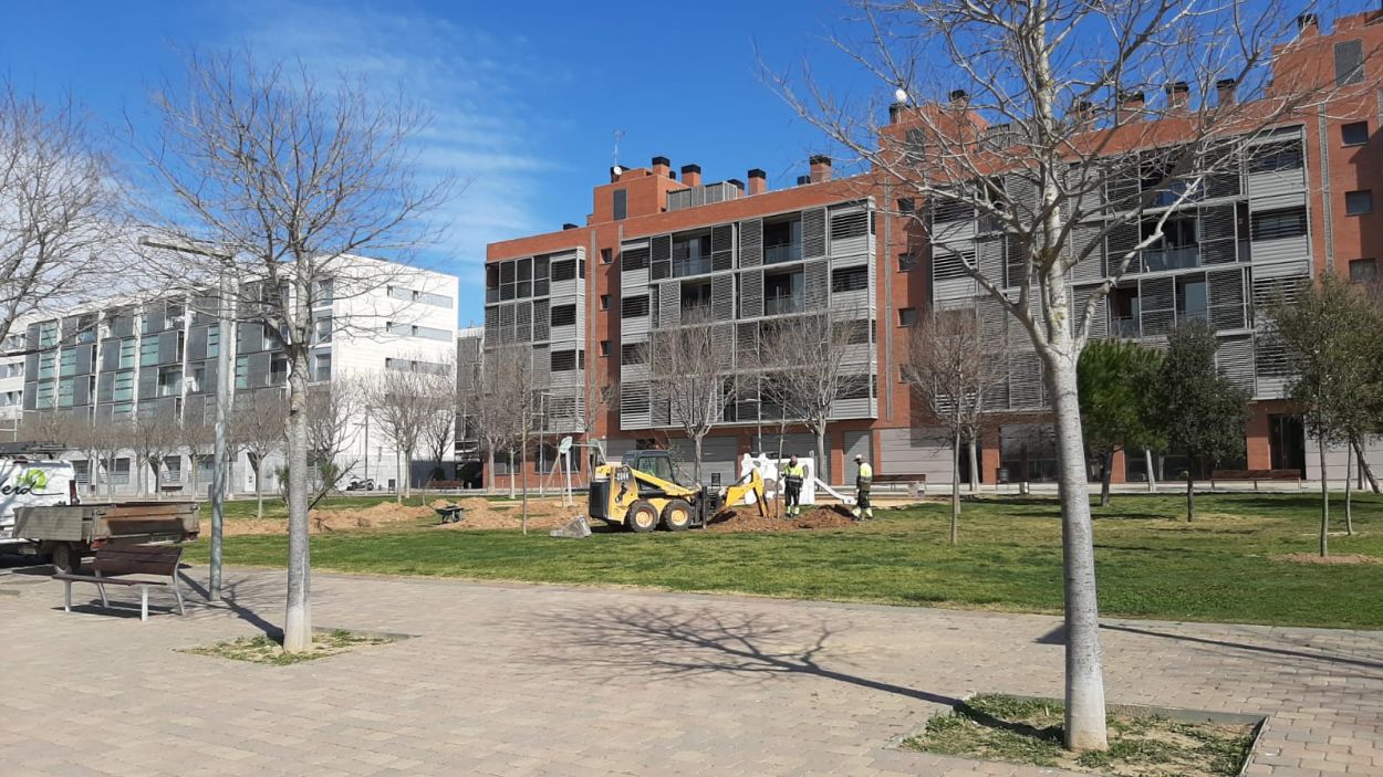 Arrenquen les obres per instal·lar els nous mòduls de La Mirada