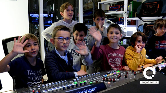 Alumnes de 4t de primària de La Farga - Grup 1