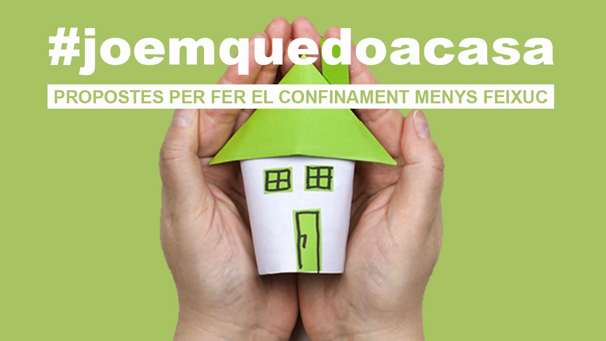 Cugat Mèdia estrena el nou espai #joemquedoacasa on recull les propostes dels santcugatencs