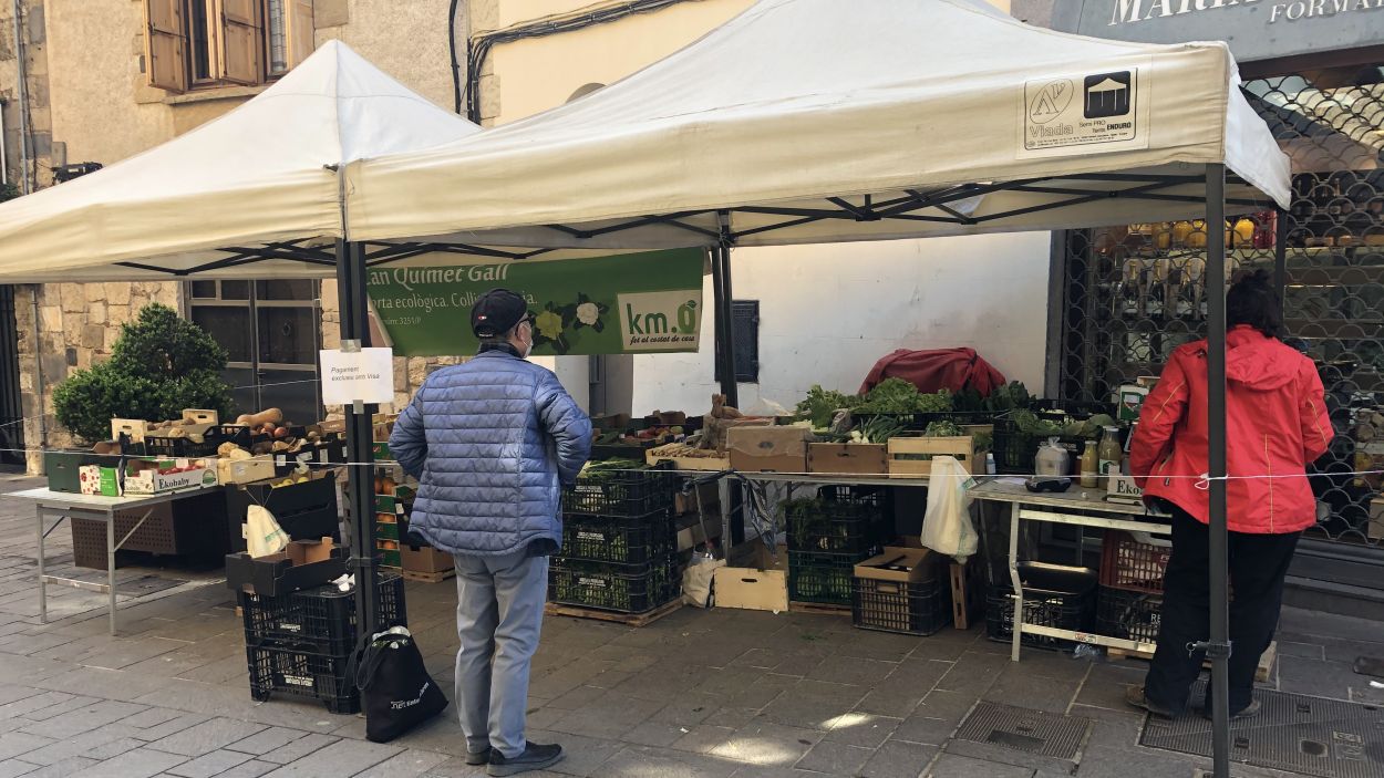 El mercadet setmanal dels dijous es farà aquest dimecres per la festivitat de Sant Joan