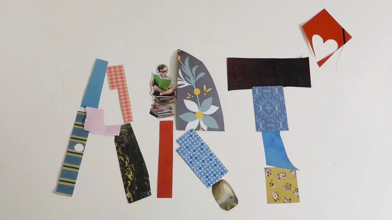 'Art time': Fem un collage!
