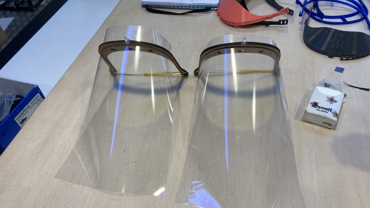 El FabLab Sant Cugat fabrica material sanitari en 3D i en làser per lluitar contra el coronavirus