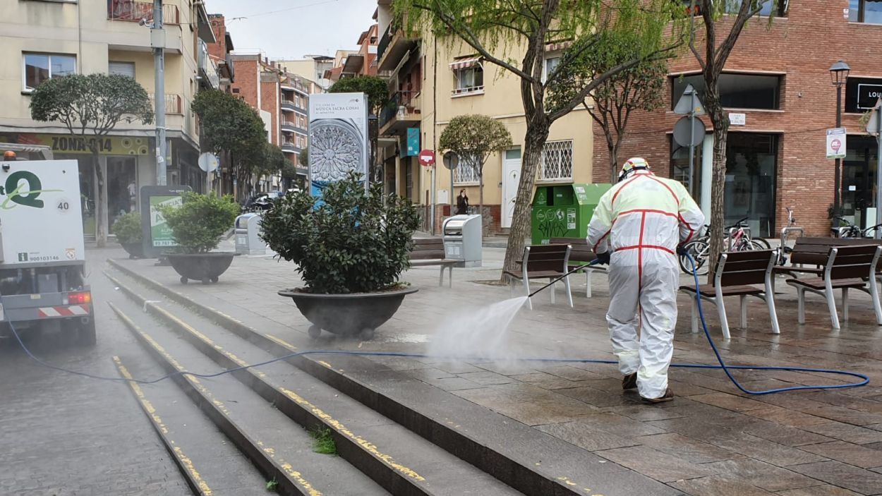 Es recupera la neteja amb aigua als carrers després detectar tres màquines amb legionel·la