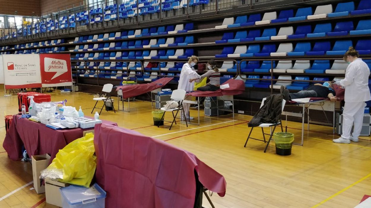 Tres dies per donar sang a Sant Cugat