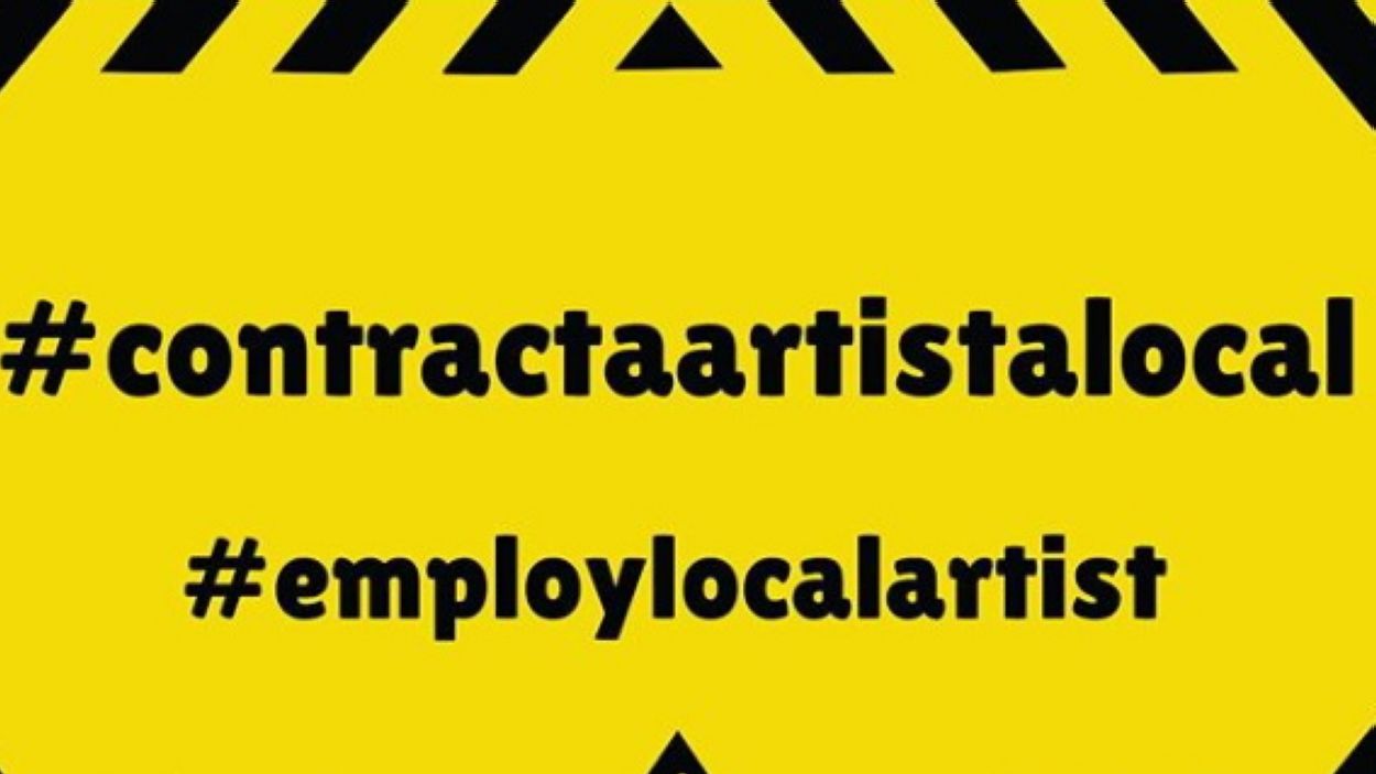 Un santcugatenc llança una campanya de suport a la contractació d'artistes locals