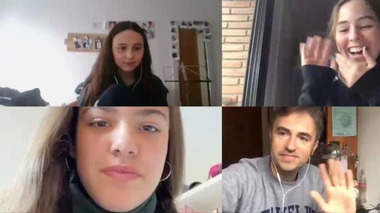 El Thau també es mobilitza per fer classe a distància