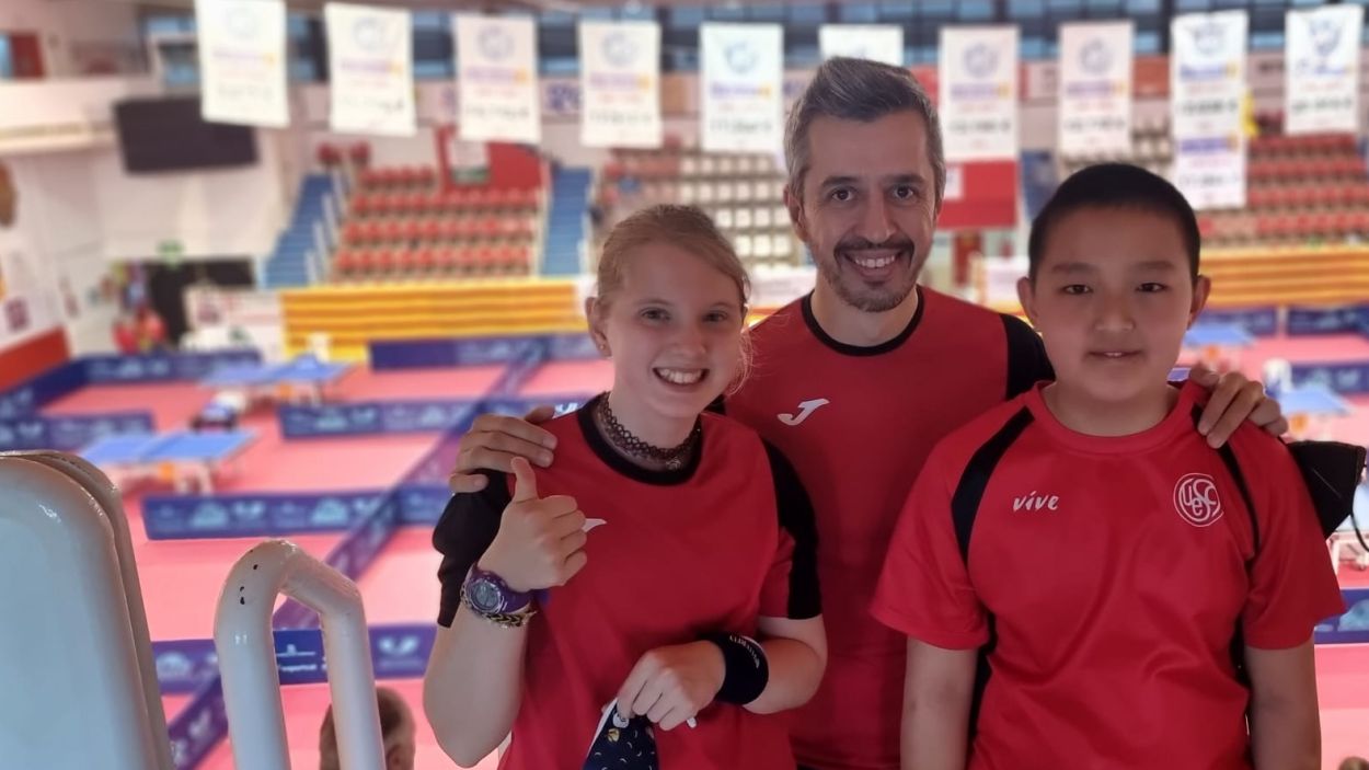 Sofia Carro i Tianxiang Zou, convocats per al programa MiniSpin de la Federació Espanyola de Tenis Taula